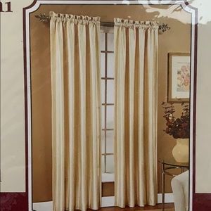 Lined Rod Pocket Curtain Panel